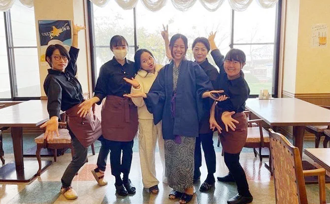 語学力を活かせる環境