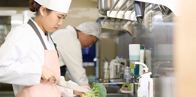 職種紹介 調理・調理補助全て