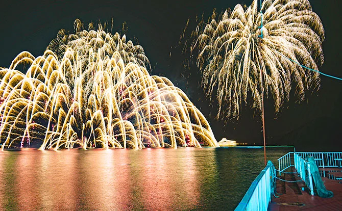 洞爺湖ロングラン花火大会