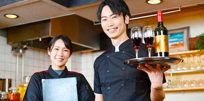 職種紹介 レストランホール全て
